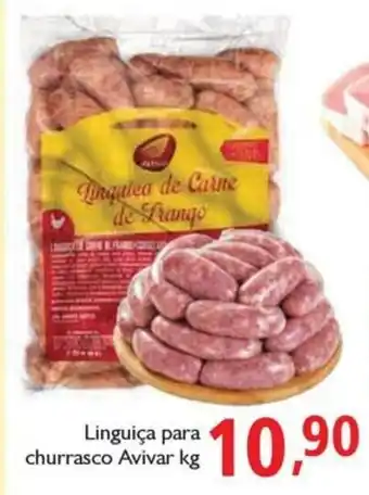 Linguiça para churrasco Avivar kg