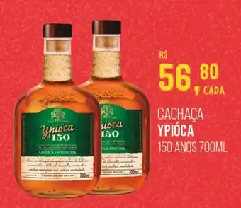 Cometa Supermercados CACHAÇA YPIÓCA 150 ANOS 700ML oferta