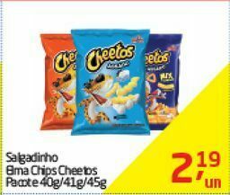 Tenda Atacado Salgadinho elma chips cheetos oferta