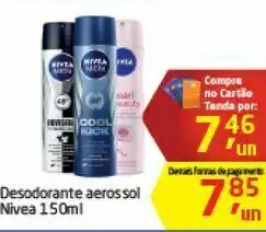Tenda Atacado Desodorante aerossol nivea oferta