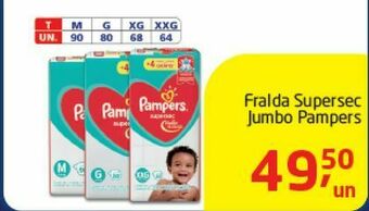 Tenda Atacado Fralda supersec jumbo pampers oferta
