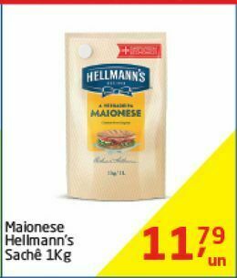 Tenda Atacado Maionese hellmann's kg oferta