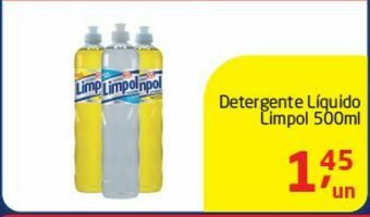 Tenda Atacado Detergente líquido limpol 500ml oferta