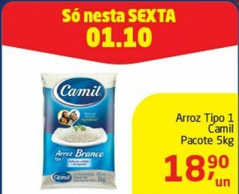 Tenda Atacado Arroz tipo 1 camil 5 kg oferta