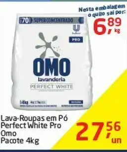 Tenda Atacado Lava-roupas em pó perfect white pro omo 4kg oferta