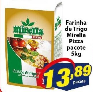 Vencedor Atacadista Farinha de Trigo Mirella Pasteis pacote 5kg oferta