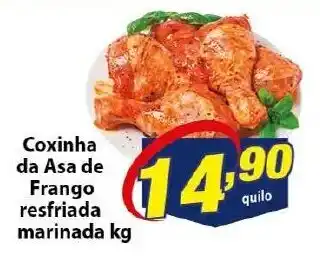 Vencedor Atacadista Coxinha da Asa de Frango Resfriada Marinada 1kg oferta