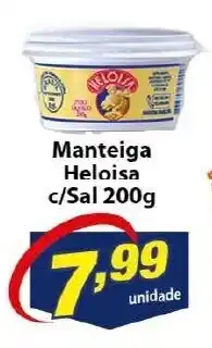 Vencedor Atacadista Manteiga Heloisa c/ sal 200g oferta
