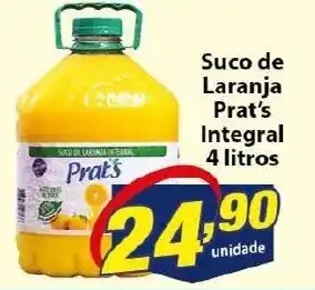 Suco de Laranja Prat's Integral 4L