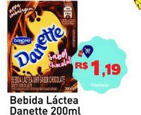 Tonin Superatacado Bebida Láctea Danette 200ml oferta