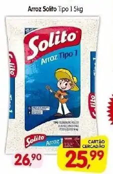 Cercadão Arroz Solito Tipo 15kg oferta