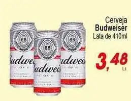 Cerveja Budweiser Lata 410ml