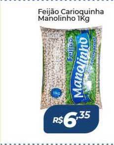 Atakarejo Feijão Carioquinha Manolinho 1kg oferta
