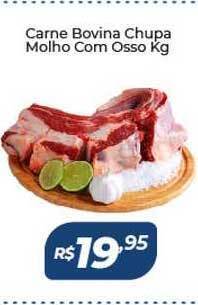 Atakarejo Carne Bovina Chupa Molho Com Osso 1kg oferta