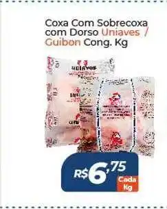 Coxa Com Sobrecoxa Com Dorso Uniaves-guibon 1kg