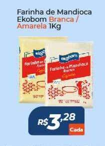 Atakarejo Farinha De Mandioca Ekobom Branca-amarela 1kg oferta