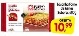 Cercadão Lasanha Forno de Minas Sabores 600g oferta