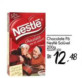 Giassi Supermercados Chocolate Pó Nestlé Solúvel 200g oferta