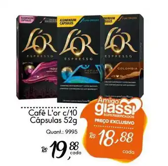 Giassi Supermercados Café L'or C 10 Cápsulas 52g oferta