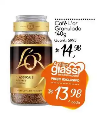 Giassi Supermercados Café L'or Granulado 140g oferta