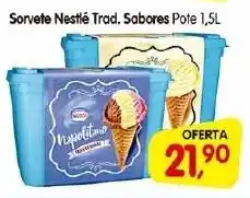 Cercadão Sorvete Nestlé Trad. Sabores Pote 1,5L oferta