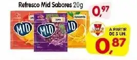 Cercadão Refresco Mid Sabores 20g oferta