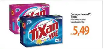 Atacadão Detergente Em Pó Tixan Primavera Maciez Caixeta 1kg oferta