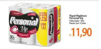 Atacadão Papel Higiênico Personal Vip Folha Dupla Pacote oferta