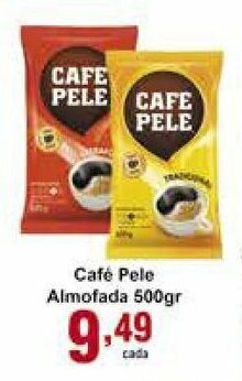 Rossi Supermercado Cafe Pele almofada 500g oferta