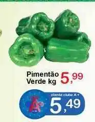 Ayumi Supermercados Pimentão Verde 1kg oferta