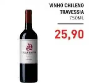 Decisão Atacarejo Vinho Chileno Travessia 750ml oferta