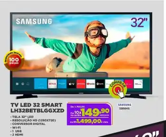 Tv Led 32 Smart Lh32betblggxzd Samsung