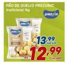 Prezunic Pão De Queijo Prezunic Tradicional 1kg oferta