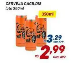 Cerveja Cacildis 350ml