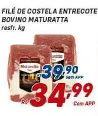 Prezunic Filé De Costela Entrecote Bovino Maturatta 1kg oferta