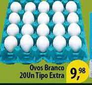 Ovos Branco 20un Tipo Extra