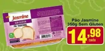 Rossi Supermercado Pao Jasmine 350g Sem Gluten oferta