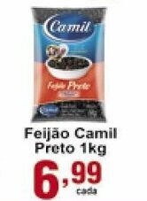 Rossi Supermercado Feijao Camil Preto 1kg oferta