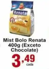 Rossi Supermercado Mist Bolo Renata 400g (exceto Chocolate) oferta