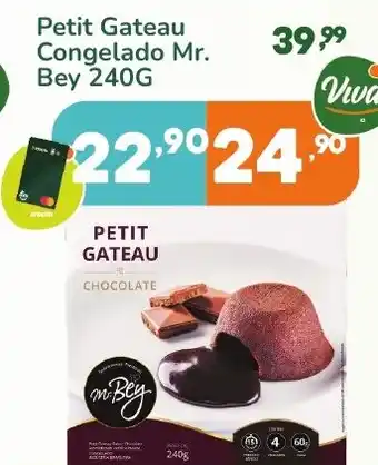 Petit Gateau Congelado Mr. Bey 240G