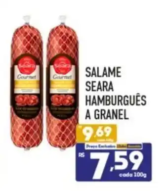 Supermercados Avenida SALAME SEARA HAMBURGUÊS A GRANEL oferta