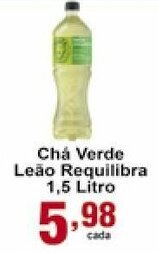 Rossi Supermercado Cha Verde Leao Reequilibra 1.5L oferta