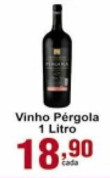 Rossi Supermercado Vinho Pergola 1L oferta