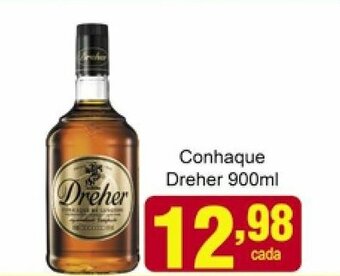 Rossi Supermercado Conhaque Dreher 900ml oferta