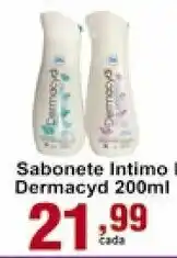 Sabonete Intimo Dermacyd 200ml