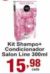 Kit Shampoo + Condicionador Salon Line 300ml