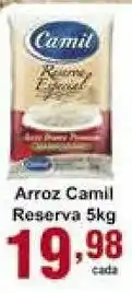 Rossi Supermercado Arroz Camil Reserva 5kg oferta