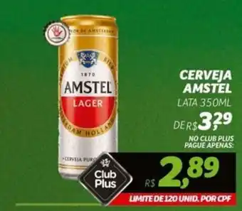 Spasso Sabores CERVEJA AMSTEL LATA 350ML oferta