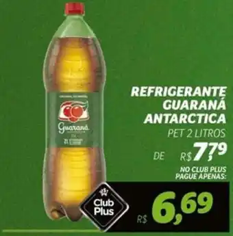 REFRIGERANTE GUARANÁ ANTARCTICA PET 2 LITROS