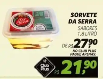 Spasso Sabores SORVETE DA SERRA SABORES 1,8 LITRO oferta